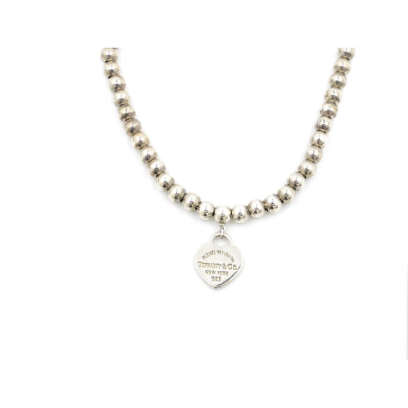 Tiffany & Co. Sterling Silver Return to Tiffany Heart Bracelet Dust Bag & Box - Picture 5 of 9